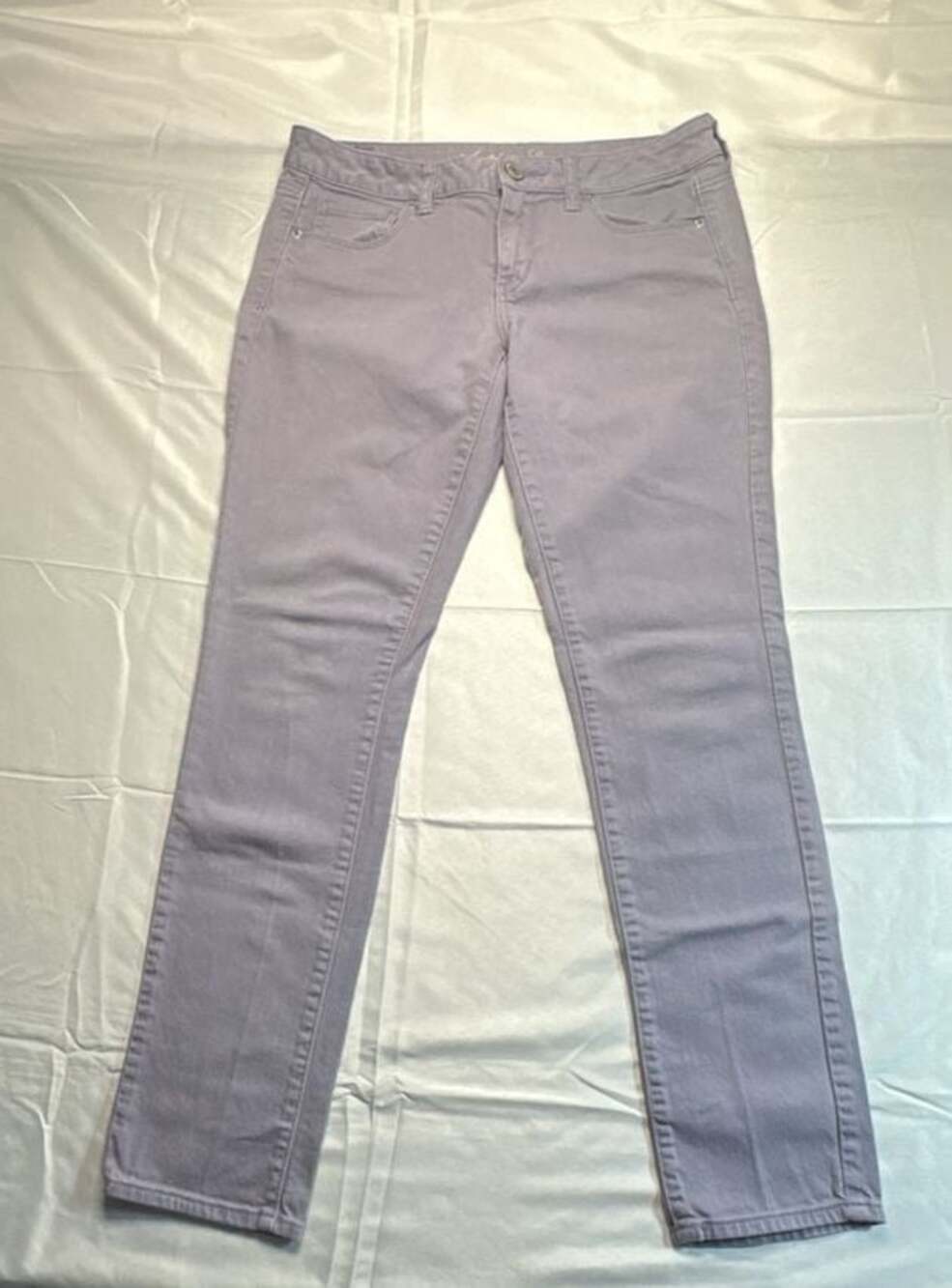 American Eagle Women's Skinny Stretch Jeans in Purple